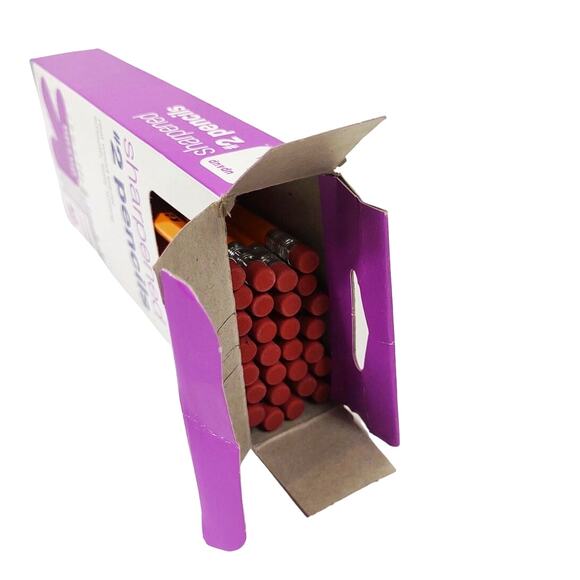 up & up Sharpened #2 Wood Pencils 40 Count Partial Box 28 Remaining - Picture 3 of 7